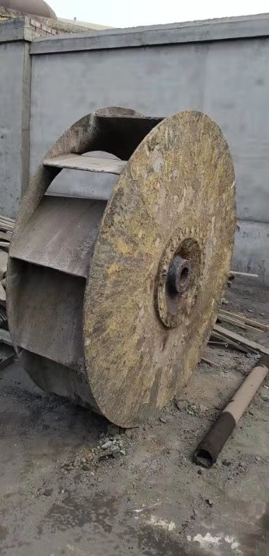 酸霧造成了風(fēng)機葉片嚴重腐蝕 酸霧造成了風(fēng)機葉片嚴重腐蝕